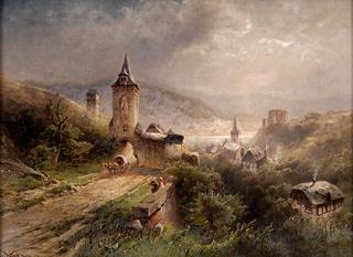 The Steegertor in Bacharach on the Rhine