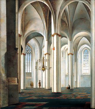 Interior of the Buurkerk, Utrecht