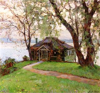 A Cottage by the River