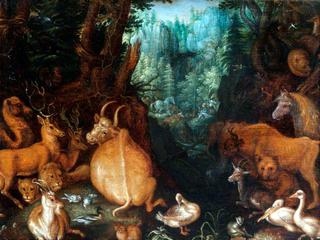 Orpheus Charming the Animals