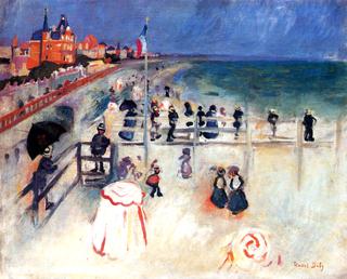 The  Beach at Sainte-Adresse