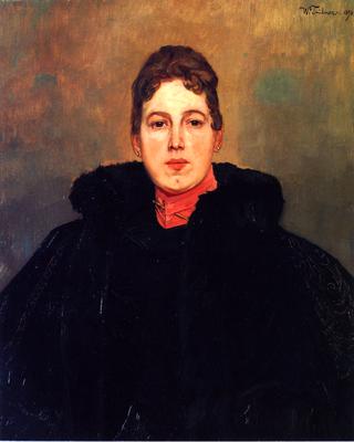 Portrait of a Woman with a Red Kerchief