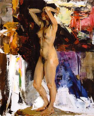 Standing Female Nude