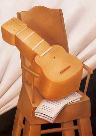 Guitar and Chair