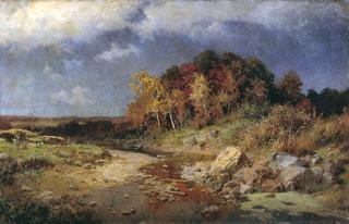 Autumn, a Windy Day