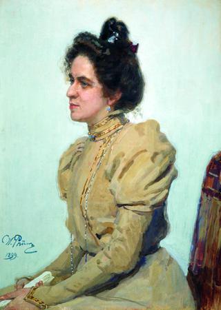 Portrait of Actress Sazonova-Shuvalova