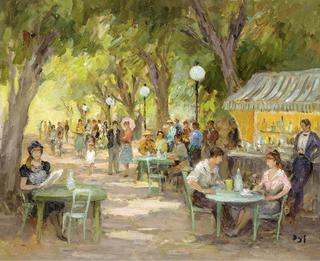 The Cafe at Champs Elysees