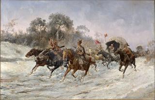 Gold Transportation in the Winter