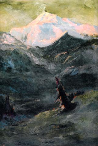 Winter Morning, Mount McKinley