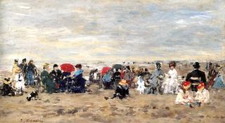 The Beach at Trouville