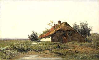 Cottage in an Open Field