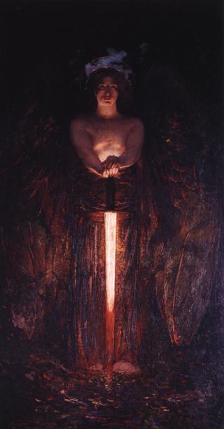 The Angel With The Flaming Sword