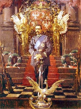 Portrait of Marshal Jozef Pilsudski