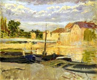 The Banks of the Marne at Lagny