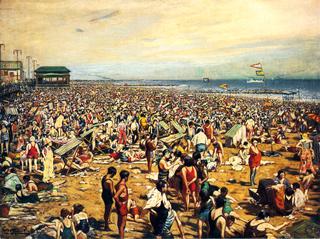 Beach Scene, Coney Island