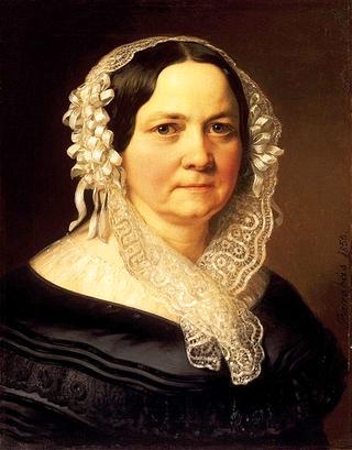 Portrait of Mrs. Ignác Flandorffer