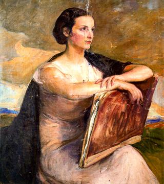 Retrato de Carmen Mongrell