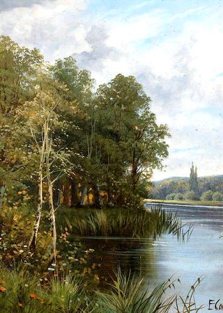 Landscape with Trees