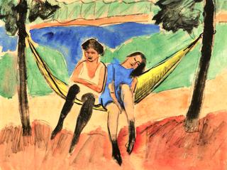 Two Girls in a Hammock II