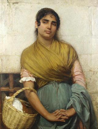 A Spanish Gypsy at a Prison Window