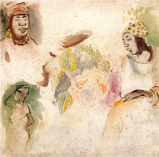 Sketch of Women of Martinique