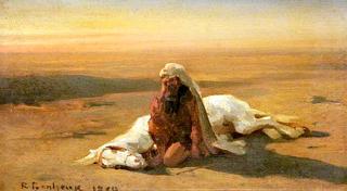 阿拉伯人和一匹死马