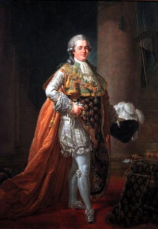 Portrait of Louis Stanislas Xavier, comte de Provence