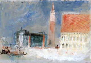 Venice, The Piazzetta and the Doge's Palace from the Bacino