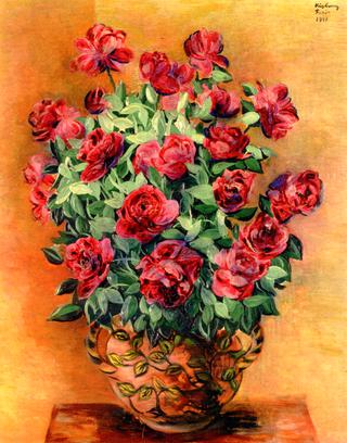 Roses in a Vase