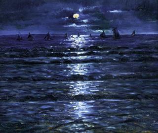 Full Moon on the Sea