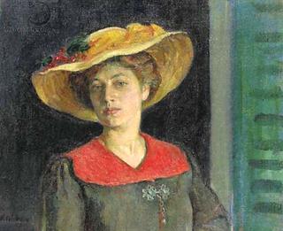 Woman with Yellow Hat