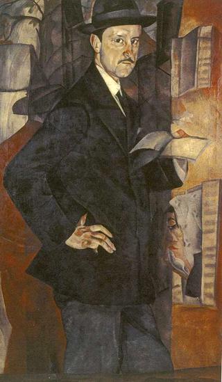 Portrait of M.V. Dobuzhinsky