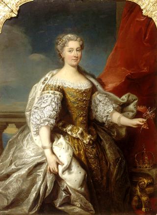 Portrait of Catherine Opalińska, Queen of Poland