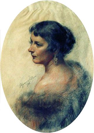 Portrait of E.A. Kulikova