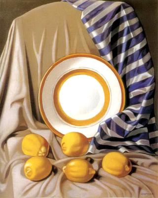 Still Life with Lemons and Plate