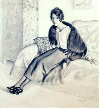 Portrait of Olga Myasoyedova