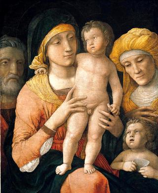The Holy Family with Saint Elizabeth and the Infant John the Baptist