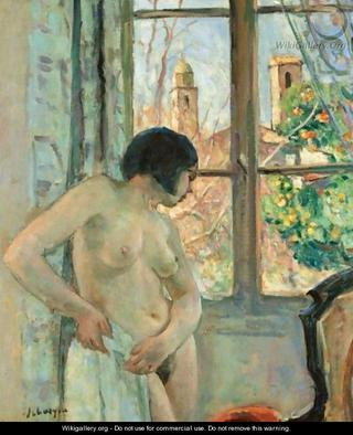 Nude in Front of Window