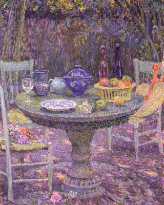 Table in the Garden
