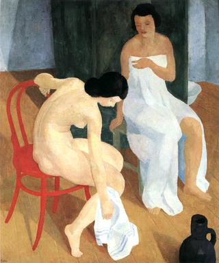 Bathing in the Morning
