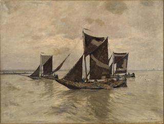 Fishing Boats on the Rhine