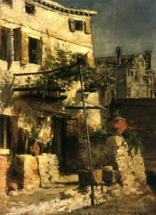 House on a Canal, Venice