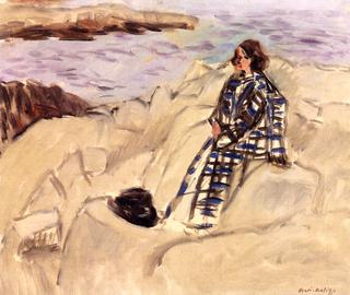 Marguerite on the Rocks at Antibes