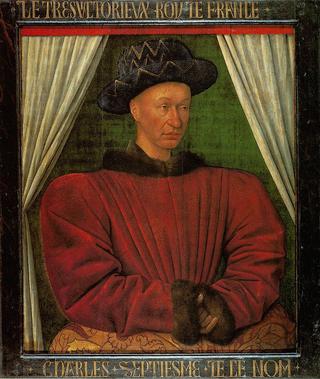 Portrait of Charles VII of France