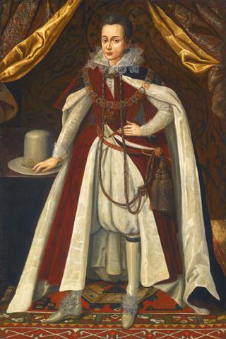 Portrait of Charles, Duke of York, later King Charles I, in Garter Robes