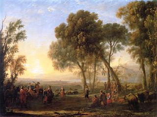 Landscape with Rural Dance