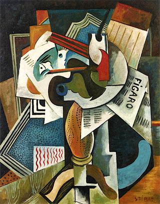Still Life with Pedestal Table
