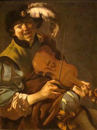 A Boy Violinist