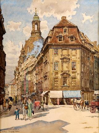 Dresden Steet Scene