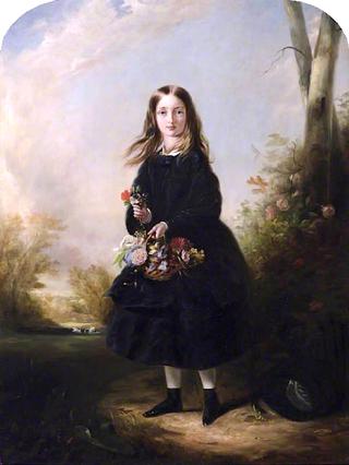 Lady Florence Paget, as a Girl